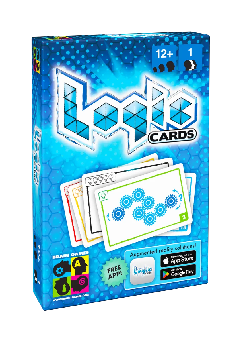 Logic Cards Blue-w101 WHS Board / Card Games-Brain Games OÜ