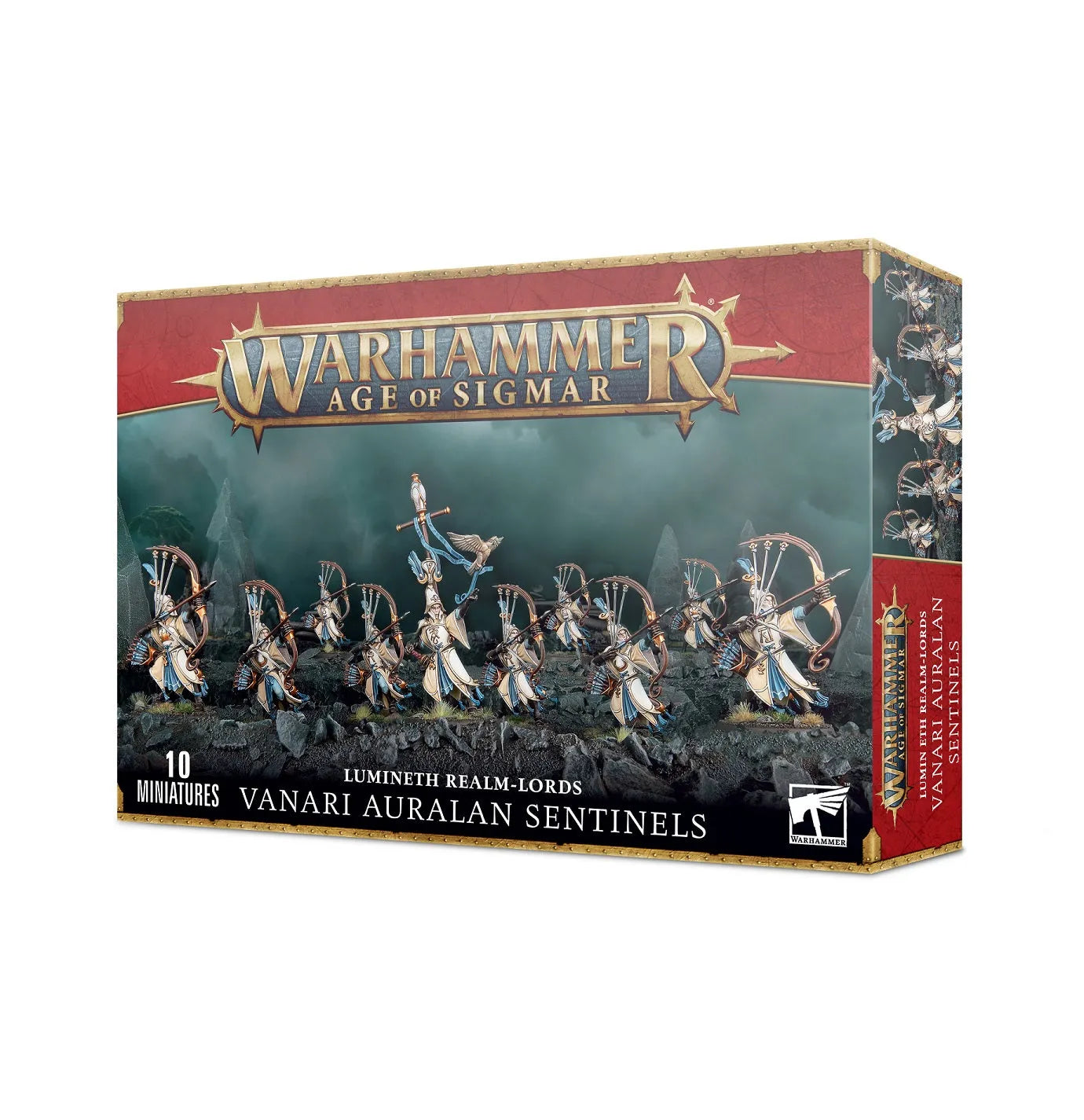 Lumineth Realm-Lords: Vanari Auralan Sentinels-003 Miniature Gaming-Brain Games OÜ