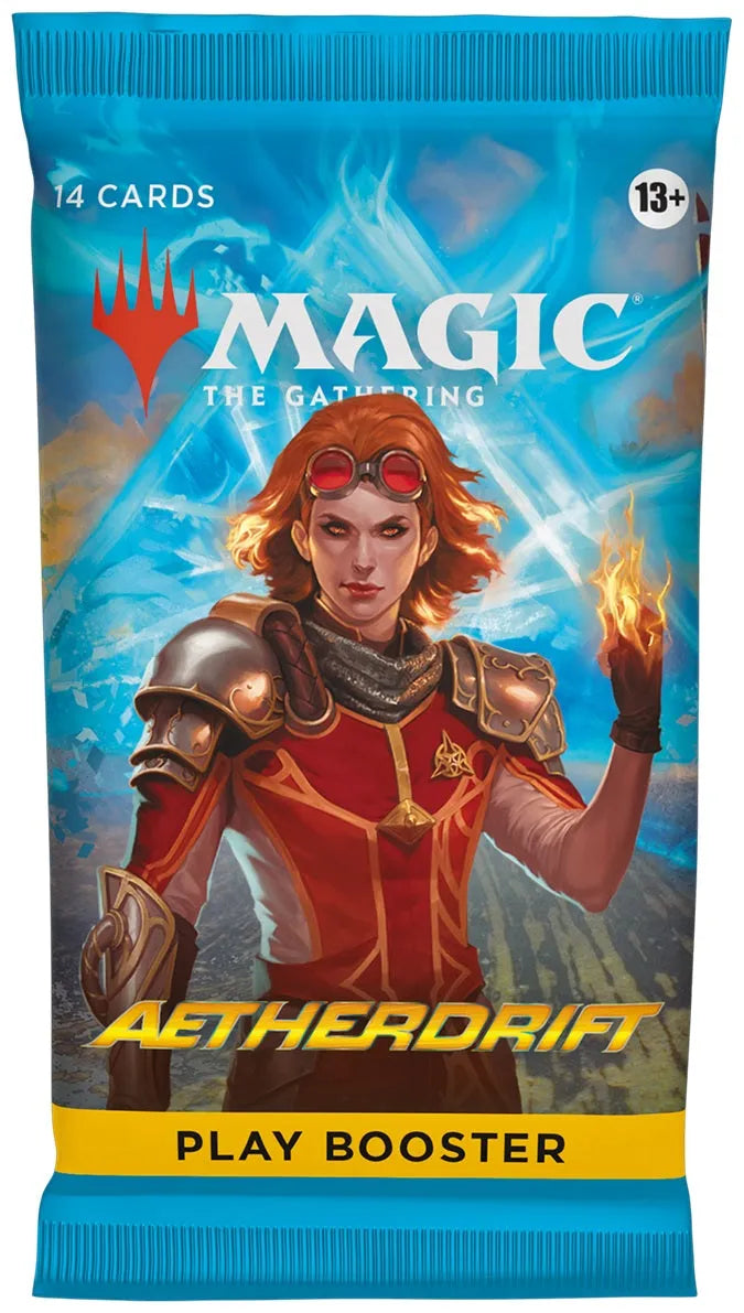 Magic The Gathering: Aetherdrift Play Booster-001 Board / Card Games-Brain Games OÜ