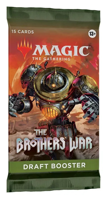 Magic the Gathering: Brothers' War Draft Booster-001 Board / Card Games-Brain Games OÜ