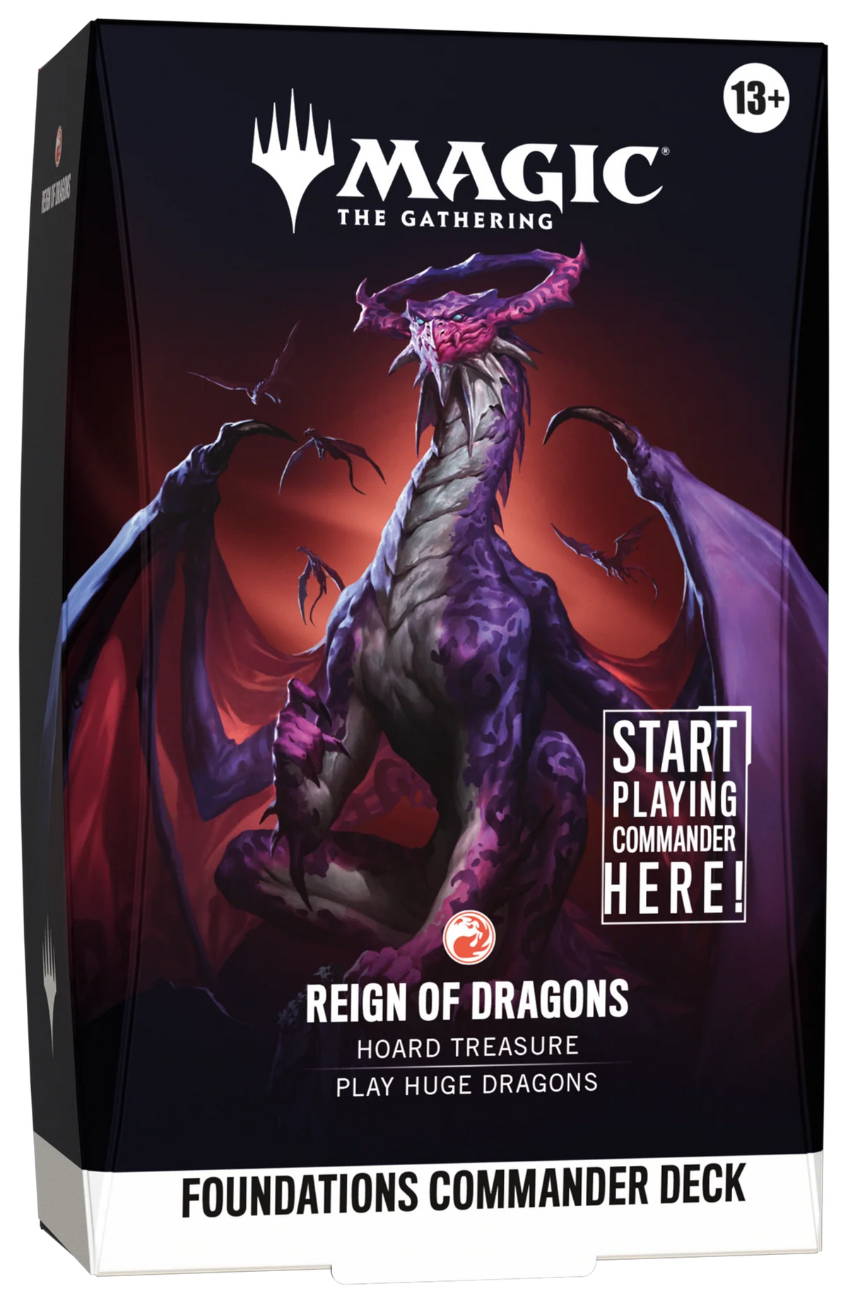 Magic The Gathering: Foundations Commander Deck - Reign of Dragons