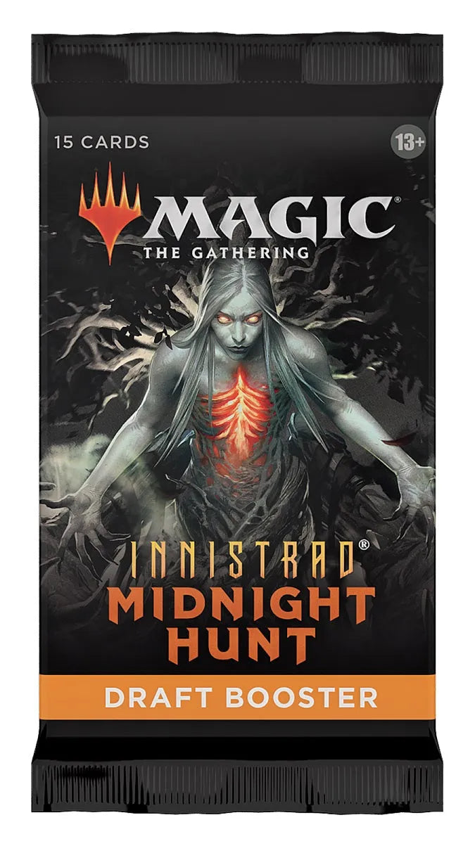 Magic The Gathering: Innistrad Midnight Hunt Draft Booster-001 Board / Card Games-Brain Games OÜ