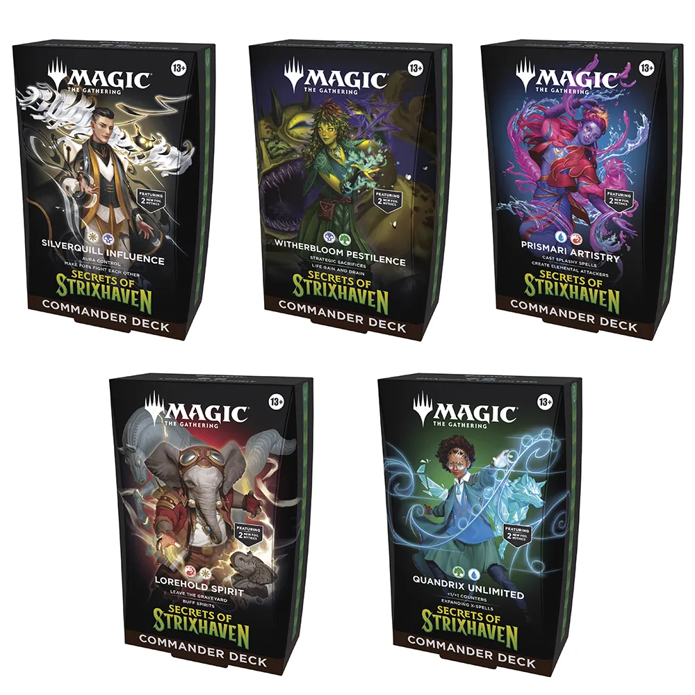 Magic The Gathering: Secrets of Strixhaven Commander Deck-101 Board / Card Games-Brain Games OÜ