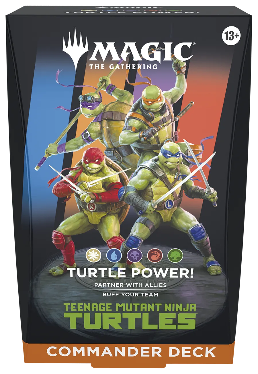 Magic: The Gathering - Teenage Mutant Ninja Turtles Commander Deck-001 Board / Card Games-Brain Games OÜ