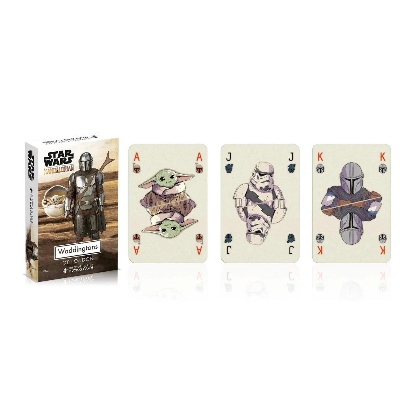 Mängukaardid "Star Wars The Mandalorian"-105 Poker Sets-Brain Games OÜ