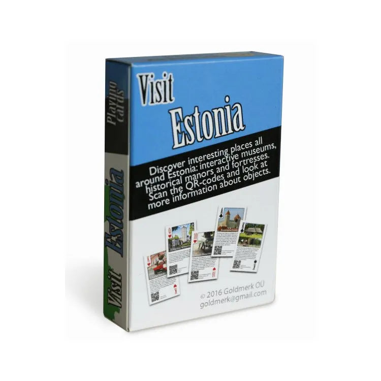 Mängukaardid "Visit Estonia"-Seltskonnamängud-Brain Games OÜ
