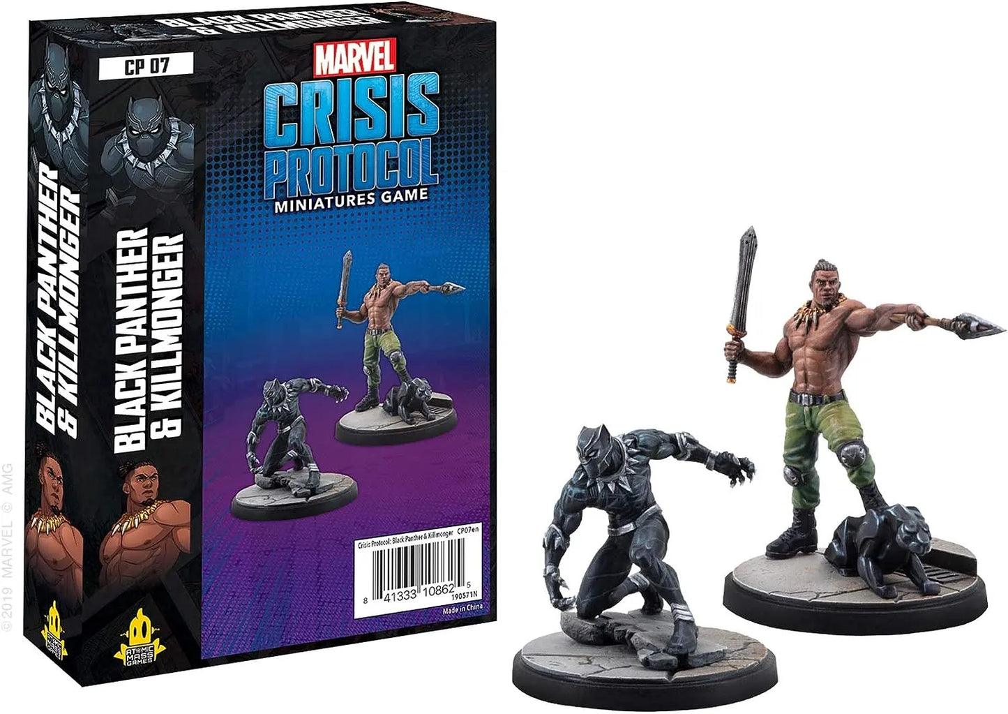 Marvel: Crisis Protocol - Black Panther & Killmonger-Strateegiamängud-Brain Games OÜ