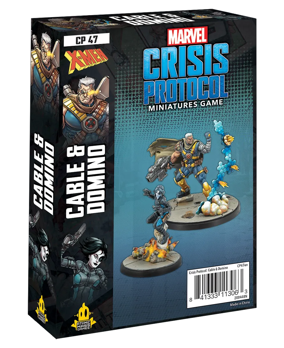 Marvel: Crisis Protocol - Cable & Domino-101 Board / Card Games-Brain Games OÜ