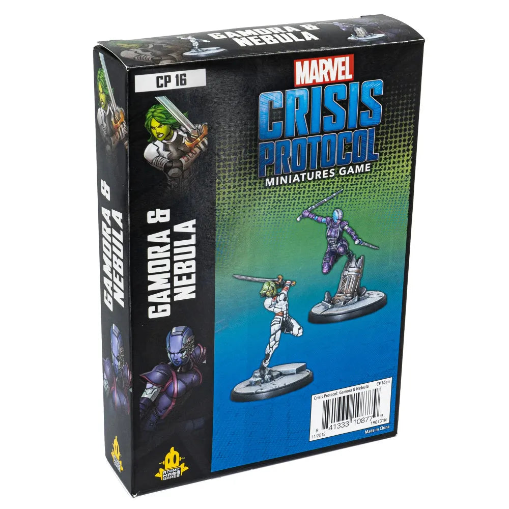 Marvel: Crisis Protocol - Gamora & Nebula-Strateegiamängud-Brain Games OÜ