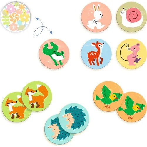 Memoriin "Little friends"-001 Board / Card Games-Brain Games OÜ