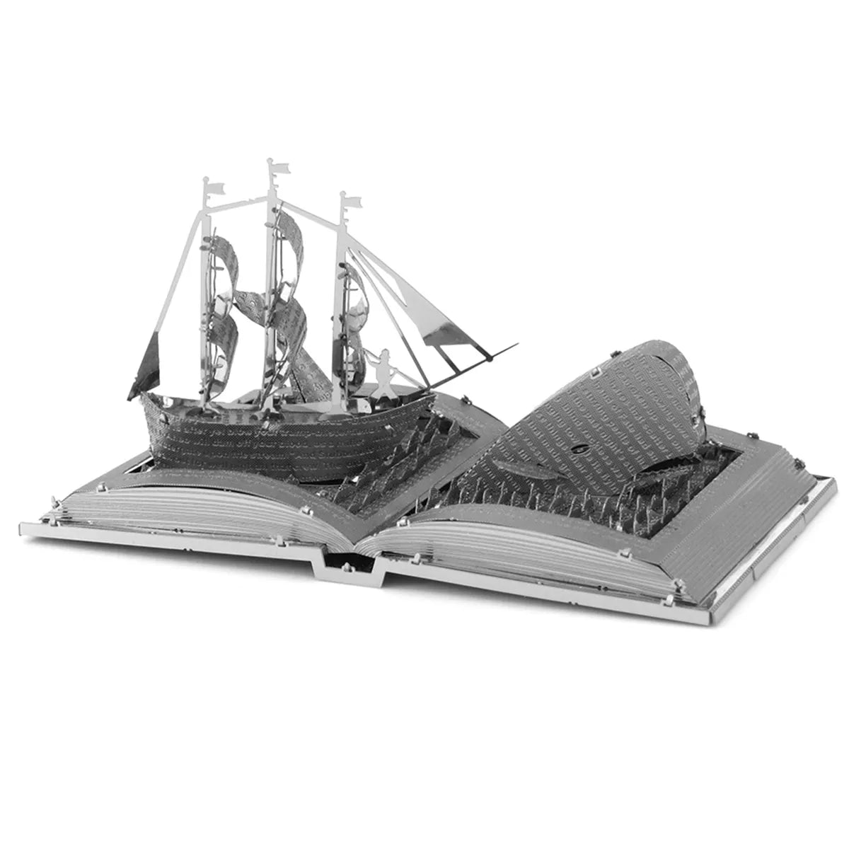 Metal Earth "Moby Dick Book Sculpture"-w011 WHSX Creativity & Brain Teasers-Brain Games OÜ