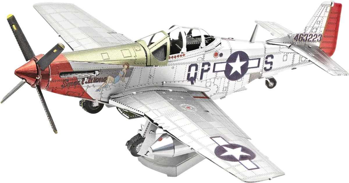 Metal Earth "P-51D Mustang Sweet Arlene"-w011 WHSX Creativity & Brain Teasers-Brain Games OÜ