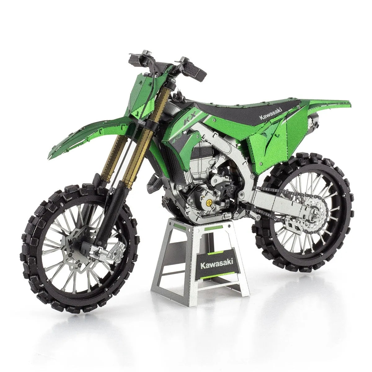 Metal Earth "Premium Series: Kawasaki KX450"-w011 WHSX Creativity & Brain Teasers-Brain Games OÜ