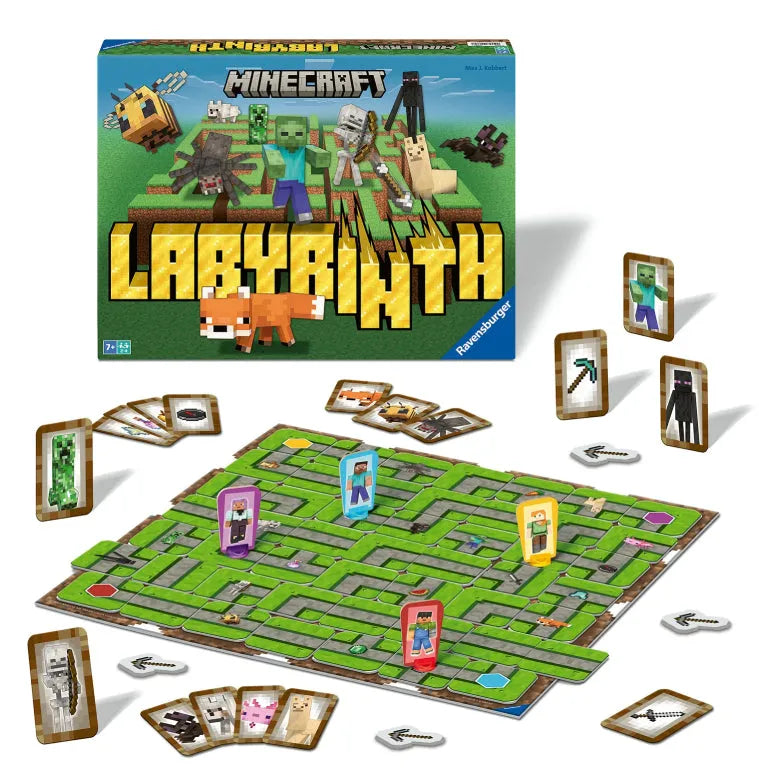 Minecraft Labyrinth-001 Board / Card Games-Brain Games OÜ