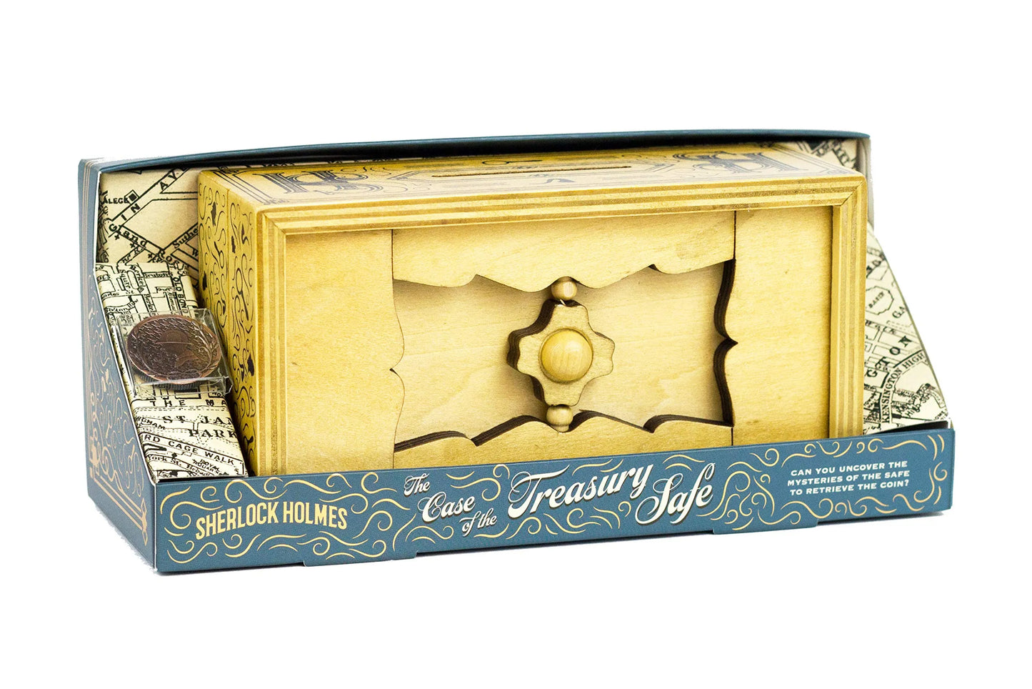 Nuputamisvigur "Sherlock: The Case of the Treasury Safe"-w011 WHSX Creativity & Brain Teasers-Brain Games OÜ