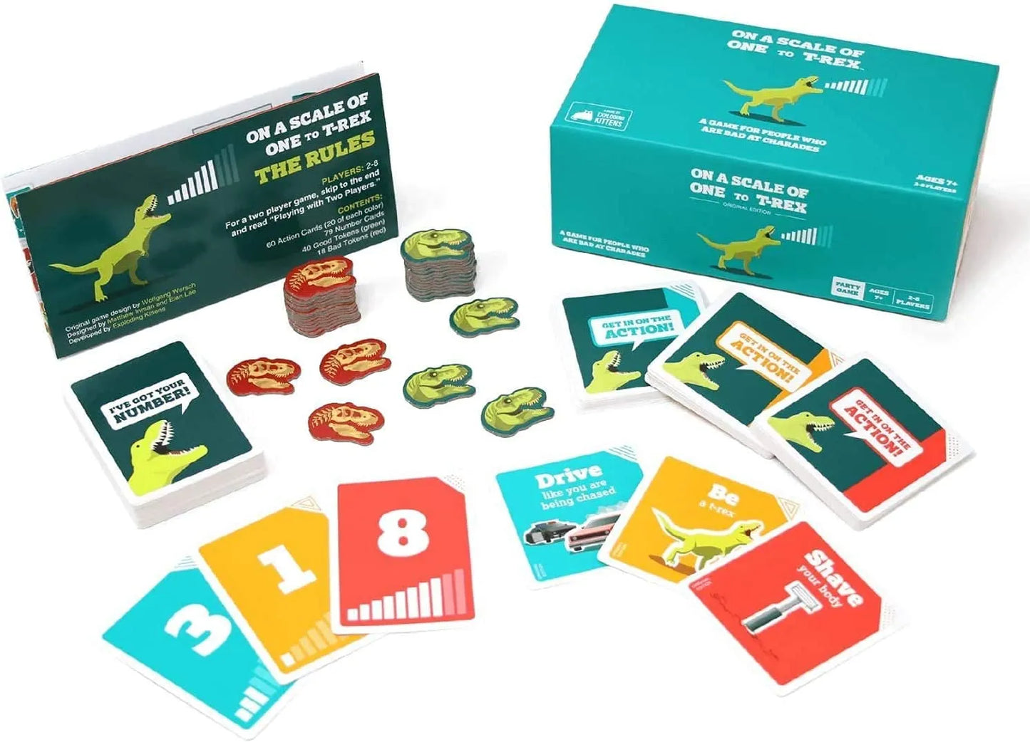 On a Scale of One to T-Rex-w001 WHSX Board / Card Games-Brain Games OÜ