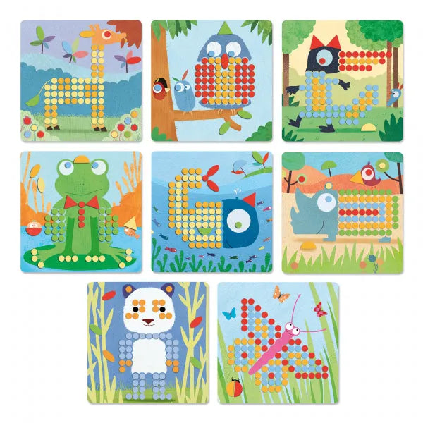 Õppemäng "Mosaico rigolo"-010 Toys-Brain Games OÜ