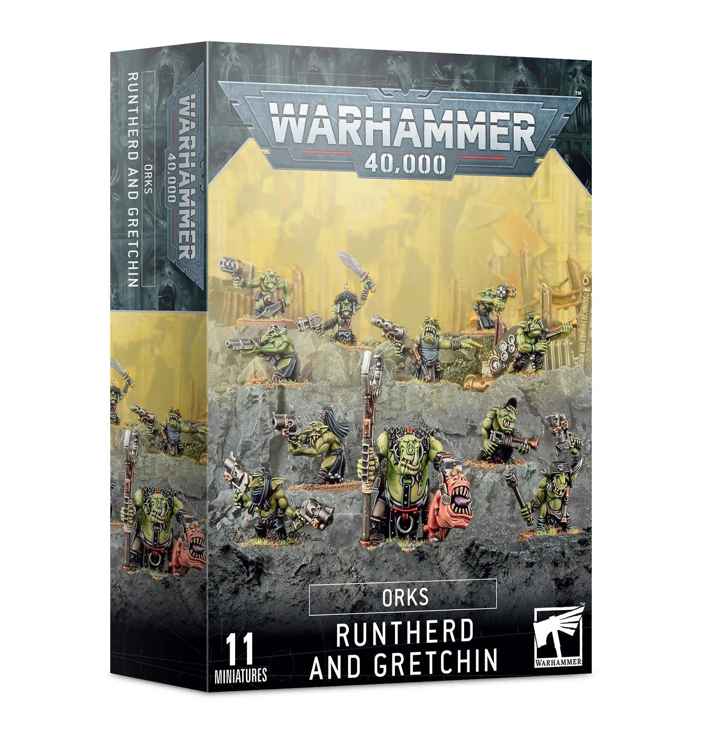 Orks: Runtherd and Gretchin-003 Miniature Gaming-Brain Games OÜ