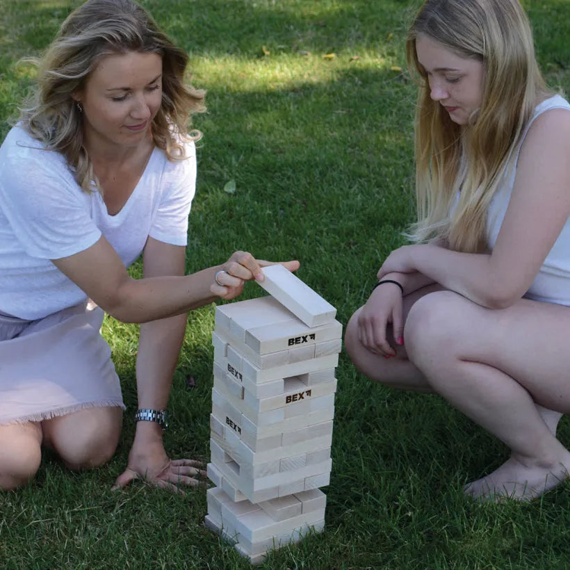 Õuemäng: Suur Jenga-107 Outdoor Games-Brain Games OÜ