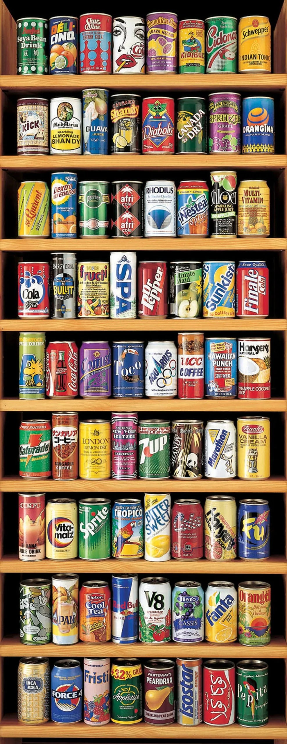Panoraampusle "Soft cans" 2000 tk-w008 WHSX Jigsaw Puzzles-Brain Games OÜ