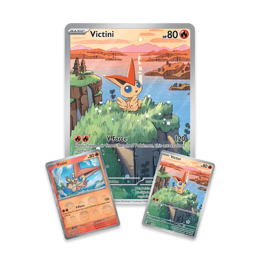 Pokemon: Black Bolt & White Flare Victini Illustration Collection-Misc-Brain Games OÜ