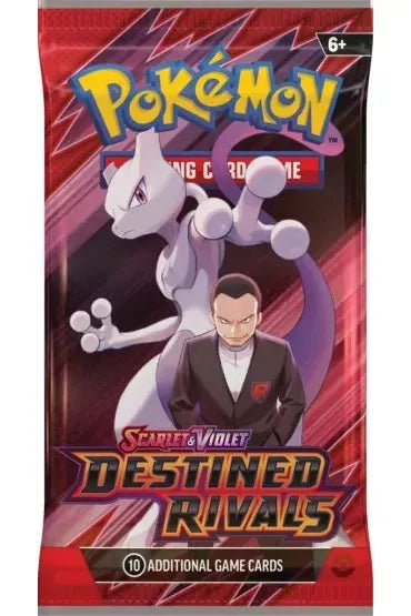 Pokemon: Destined Rivals Booster-001 Board / Card Games-Brain Games OÜ