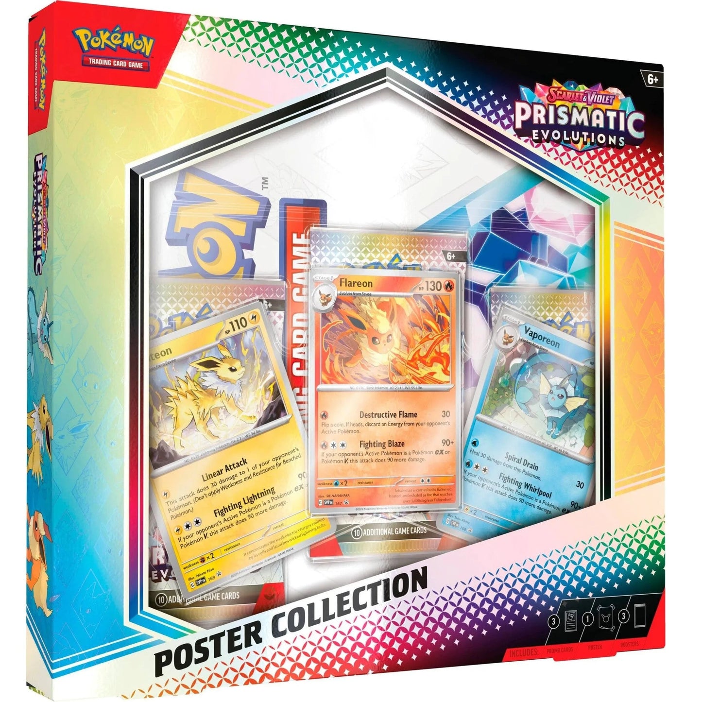 Pokemon: Prismatic Evolutions Poster Collection-001 Board / Card Games-Brain Games OÜ