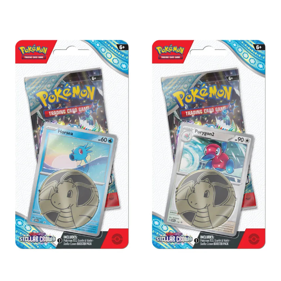 Pokemon: Stellar Crown Checklane Blister-Strateegiamängud-Brain Games OÜ
