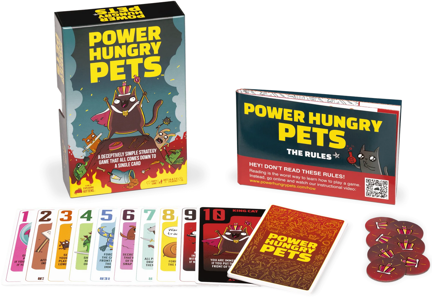 Power Hungry Pets-w001 WHSX Board / Card Games-Brain Games OÜ