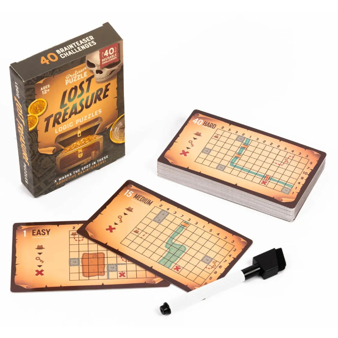 Professor Puzzle: Lost Treasure-w111 WHS Creativity & Brain Teasers-Brain Games OÜ