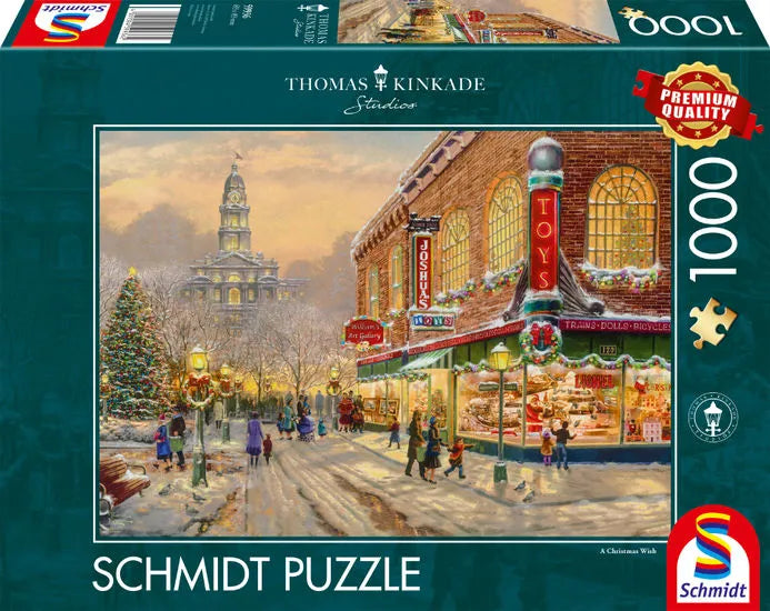 Pusle "A Christmas wish" 1000 tk-w008 WHSX Jigsaw Puzzles-Brain Games OÜ