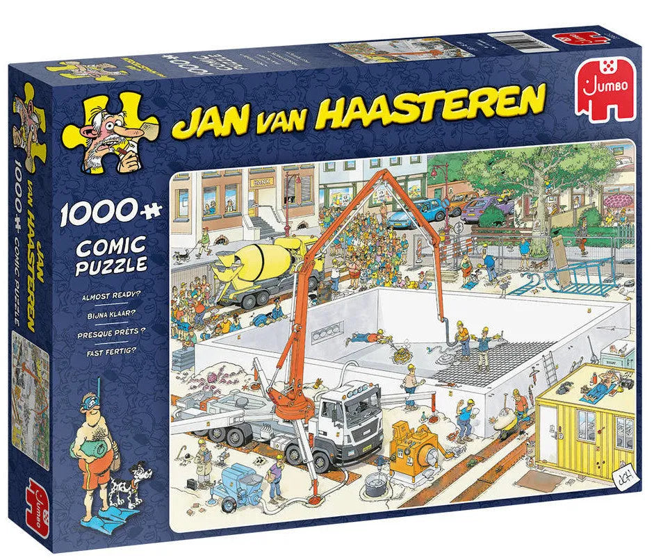 Pusle "Almost ready" 1000 tk-108 Jigsaw Puzzles-Brain Games OÜ