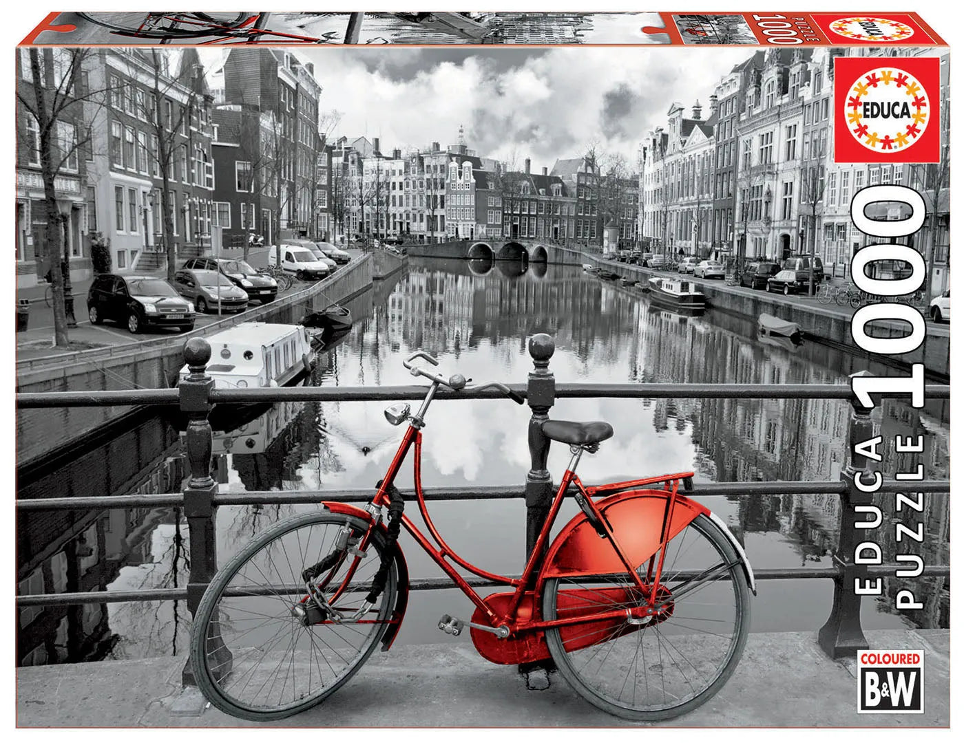 Pusle "Amsterdam" 1000 tk-w008 WHSX Jigsaw Puzzles-Brain Games OÜ