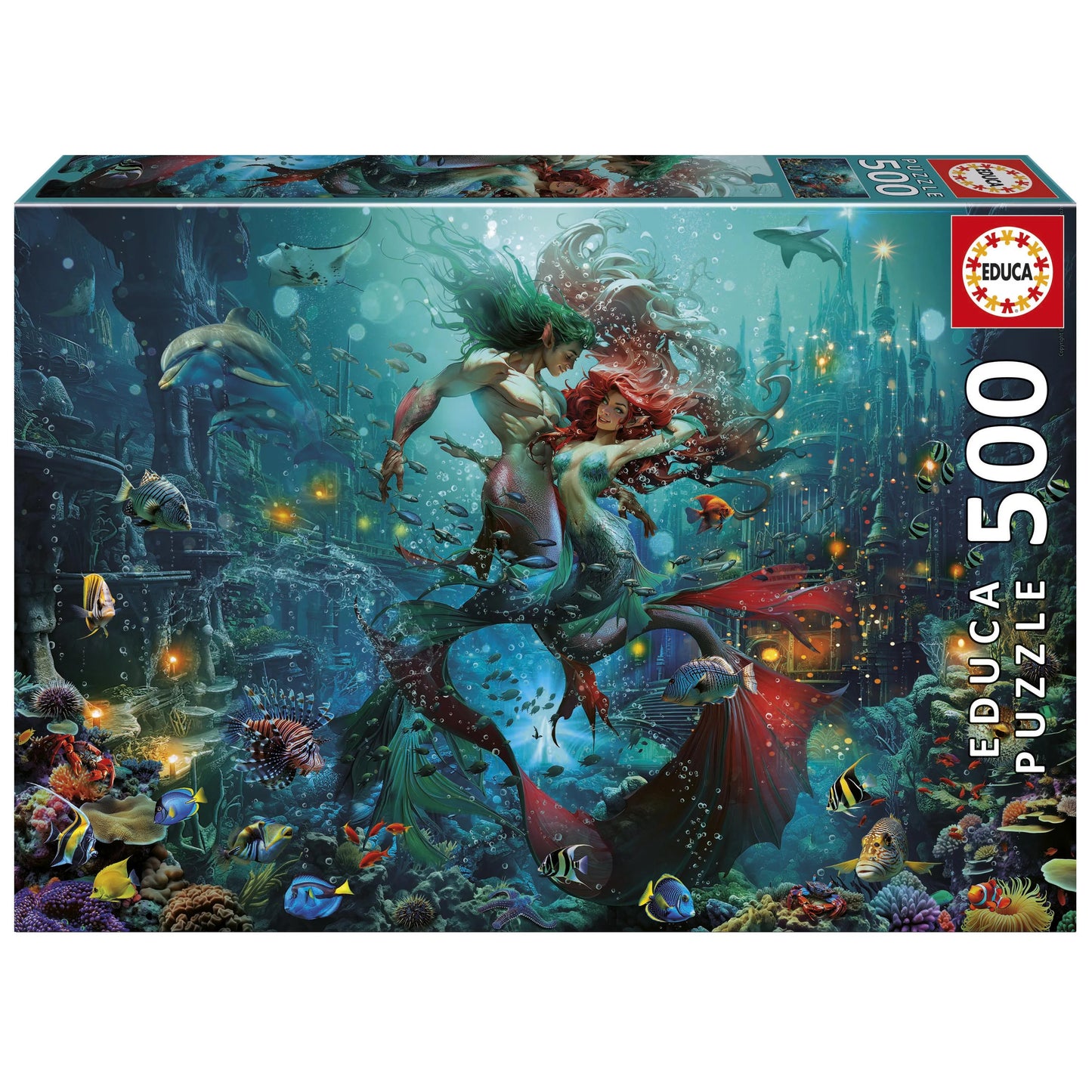 Pusle "Atlantis" 500 tk-w008 WHSX Jigsaw Puzzles-Brain Games OÜ