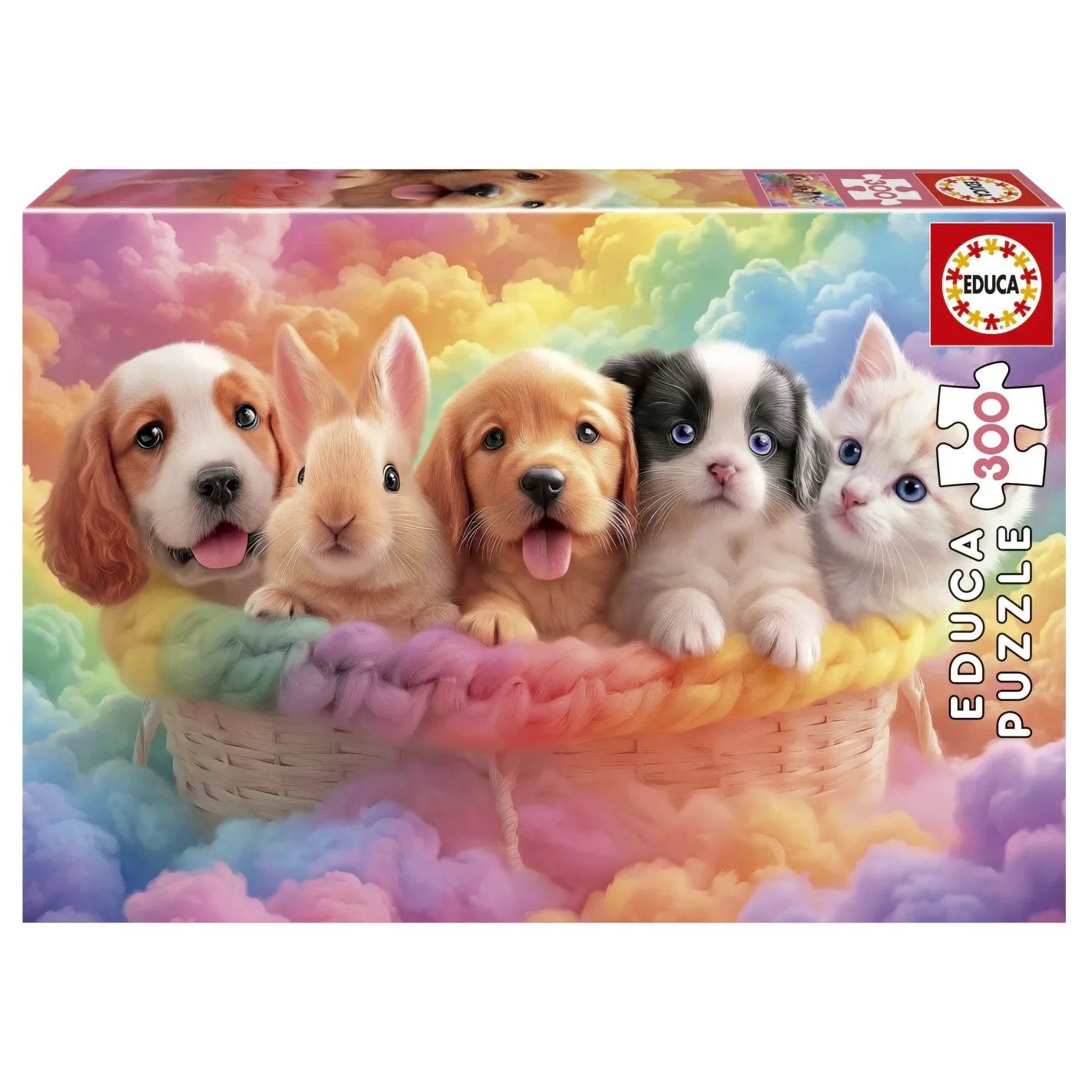 Pusle "Basket Buddies" 300 tk-W008 - Jigsaw Puzzles-Brain Games OÜ