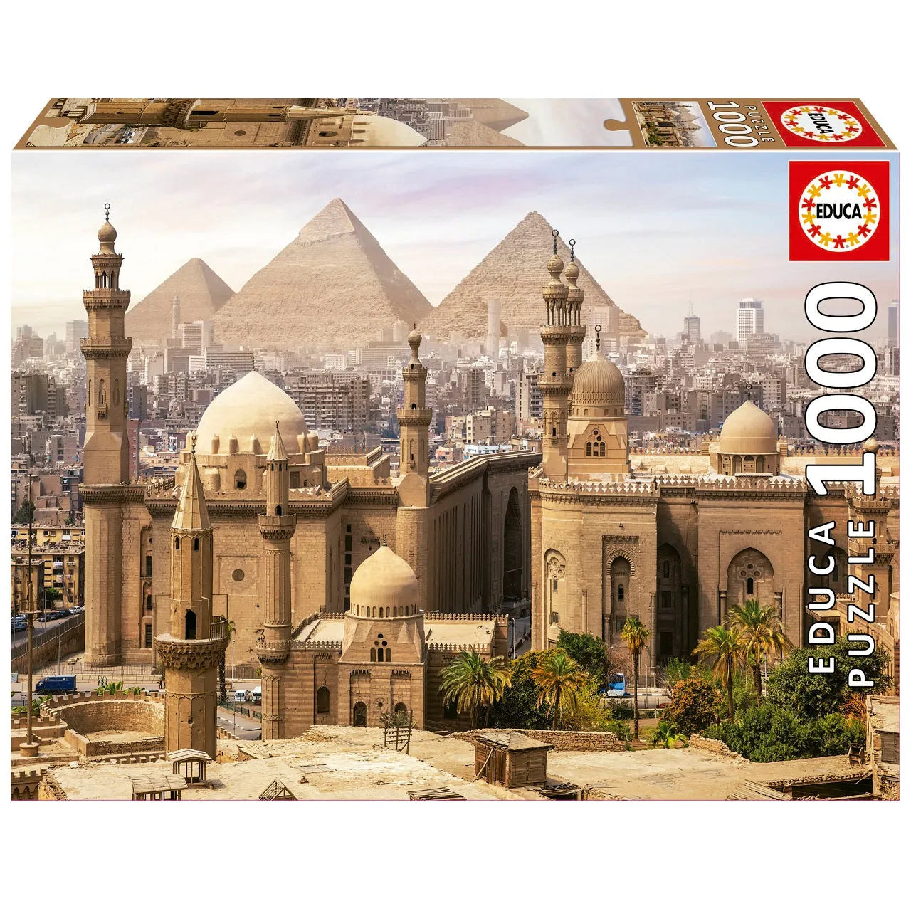 Pusle "Cairo, Egypt" 1000 tk-w008 WHSX Jigsaw Puzzles-Brain Games OÜ