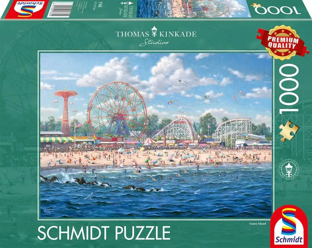 Pusle "Coney Island" 1000 tk-w008 WHSX Jigsaw Puzzles-Brain Games OÜ
