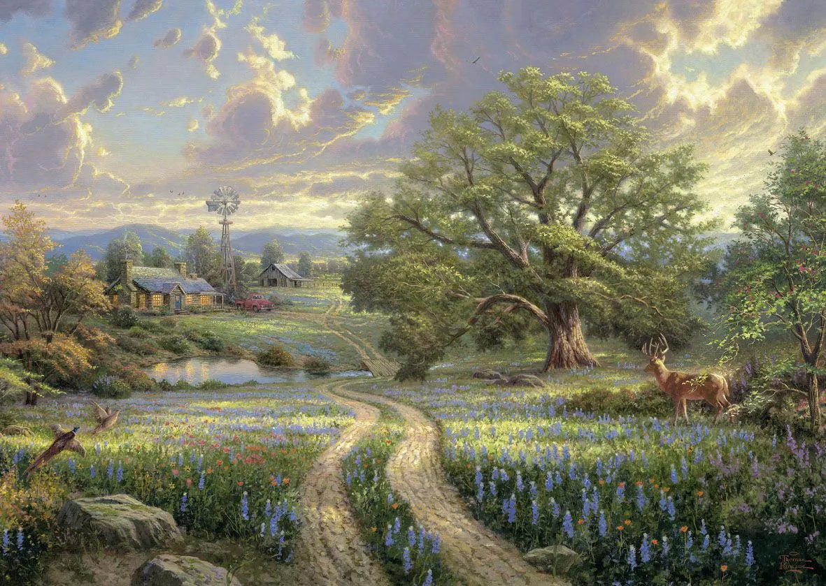 Pusle "Country Living" 1000 tk-w008 WHSX Jigsaw Puzzles-Brain Games OÜ