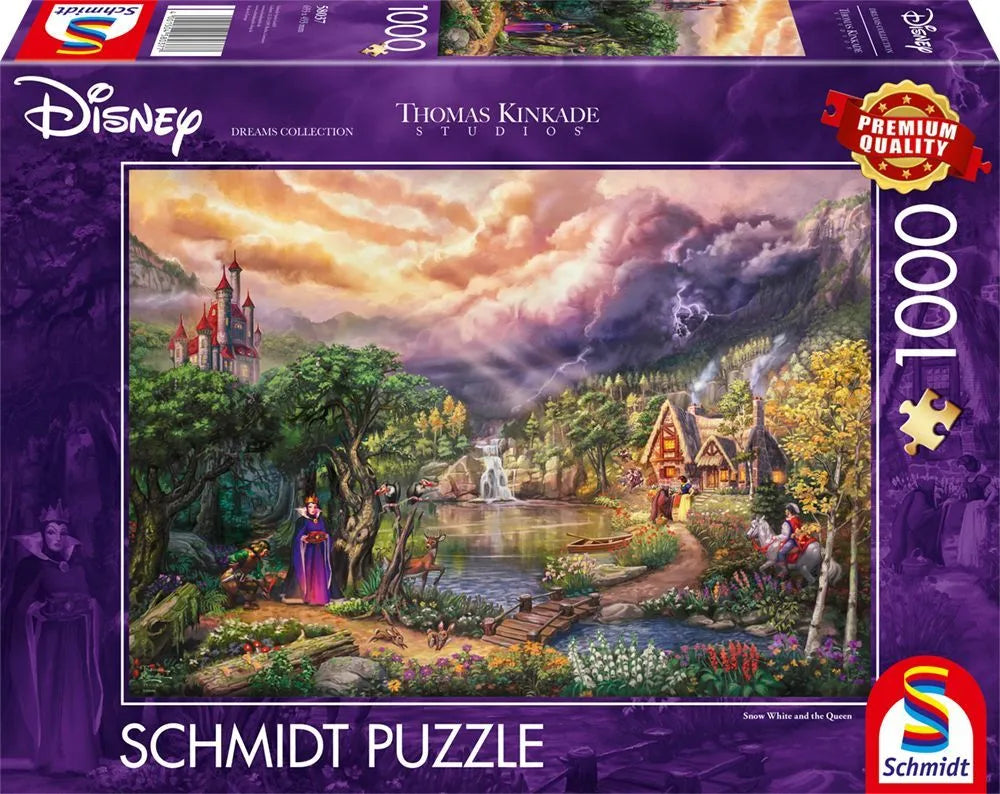 Pusle "Disney, Snow White and the Queen" 1000 tk-w008 WHSX Jigsaw Puzzles-Brain Games OÜ