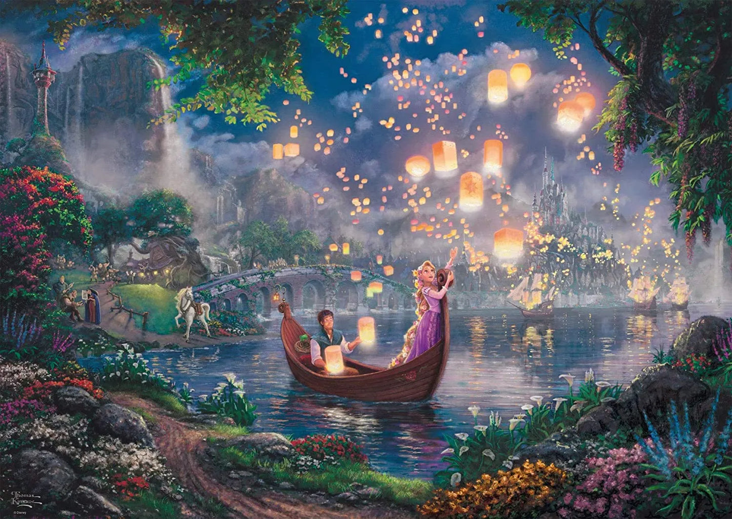 Pusle "Disney Tangled" 1000 tk-w008 WHSX Jigsaw Puzzles-Brain Games OÜ