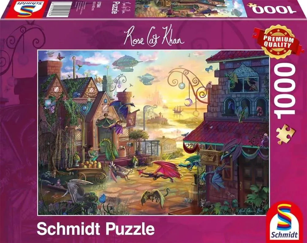 Pusle "Dragon Mail" 1000 tk-w008 WHSX Jigsaw Puzzles-Brain Games OÜ