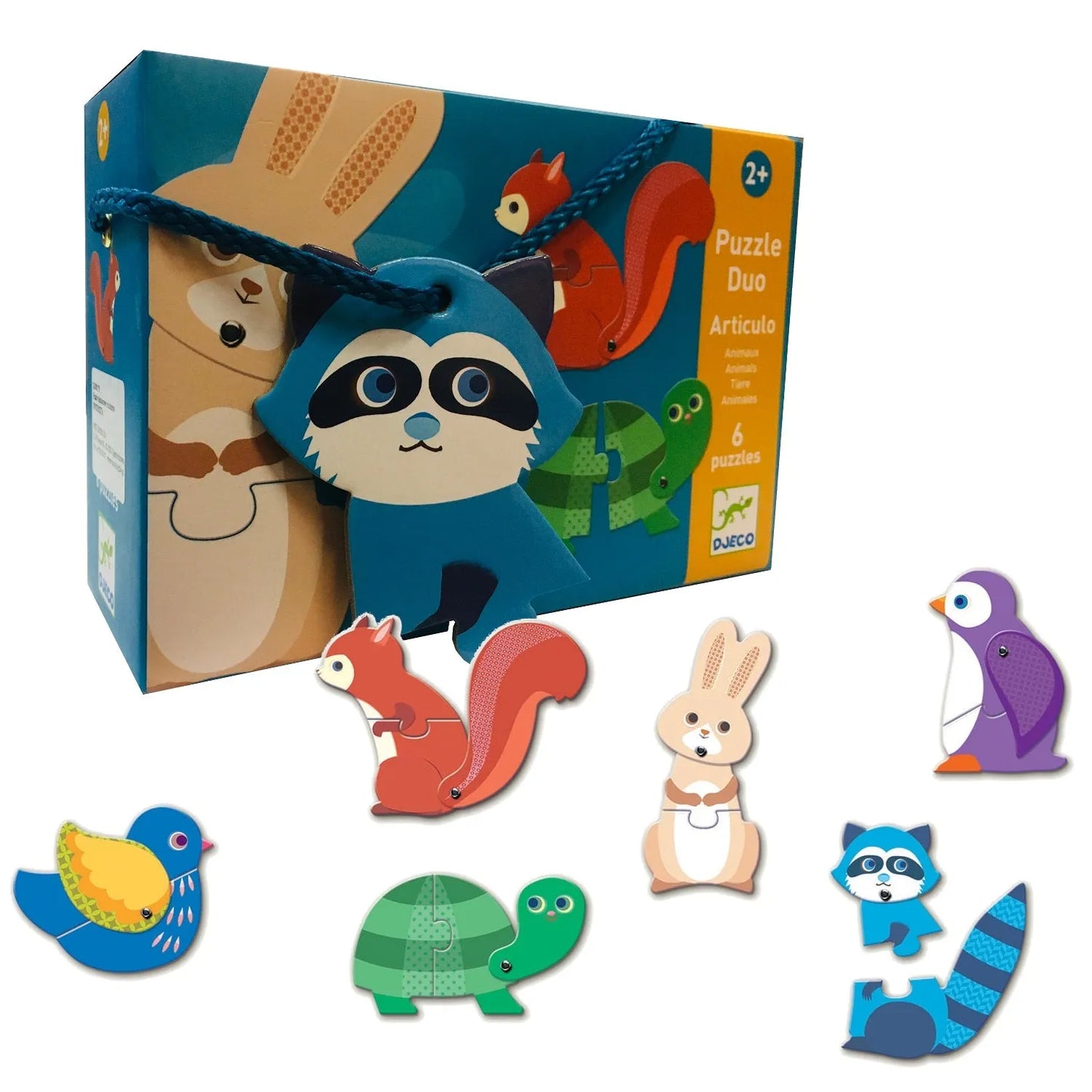 Pusle Duo "Articulo Animals" 12 tk-001 Board / Card Games-Brain Games OÜ