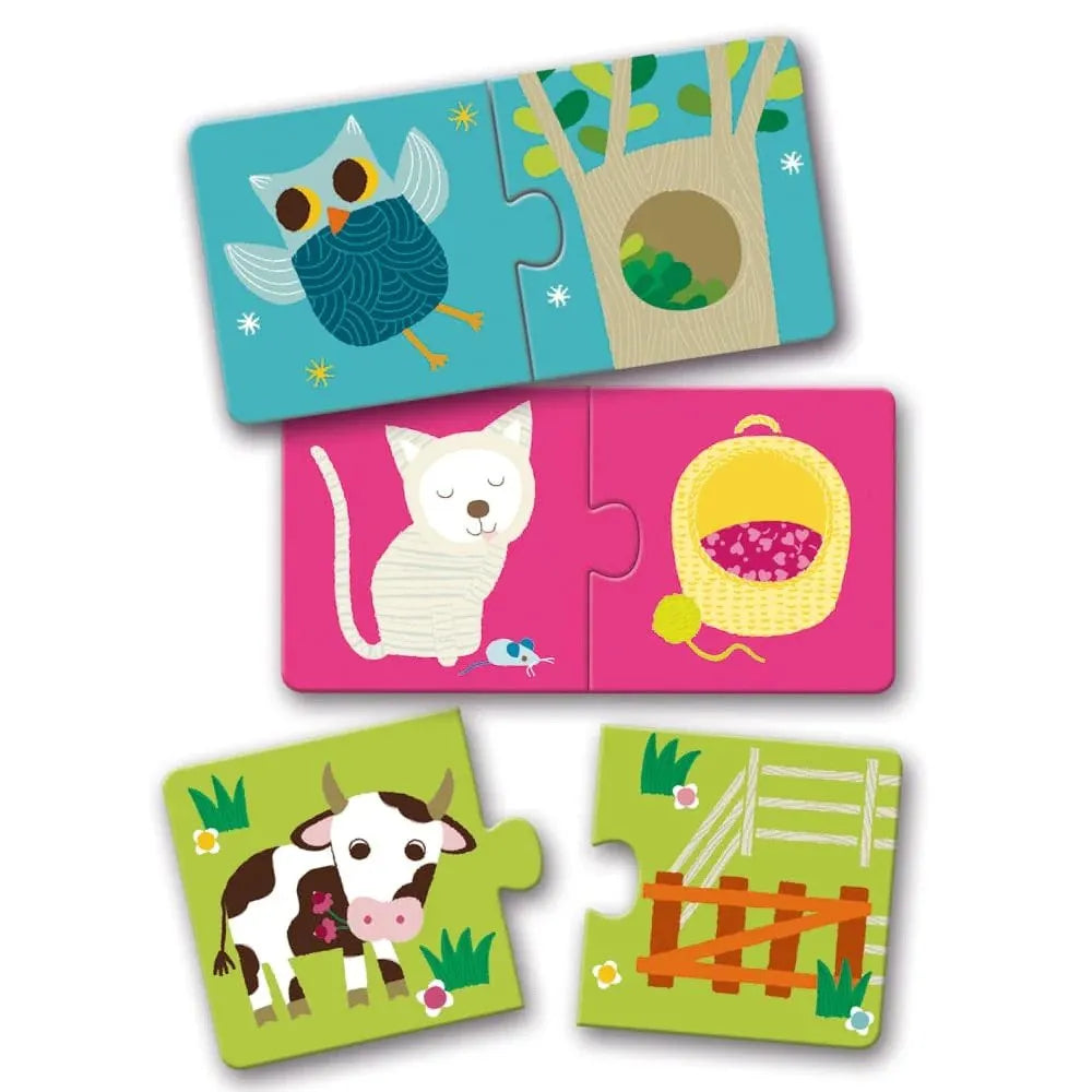 Pusle Duo "Habitat" 20 tk-008 Jigsaw Puzzles-Brain Games OÜ