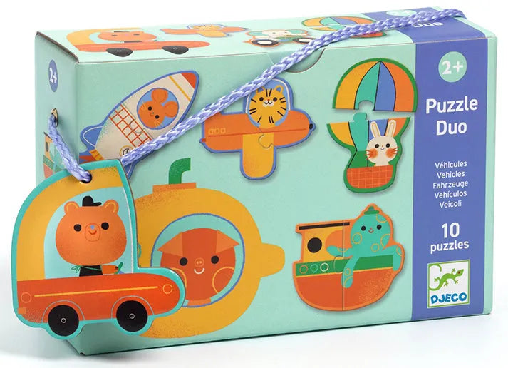 Pusle Duo "Vehicles" 20 tk-Pusled-Brain Games OÜ