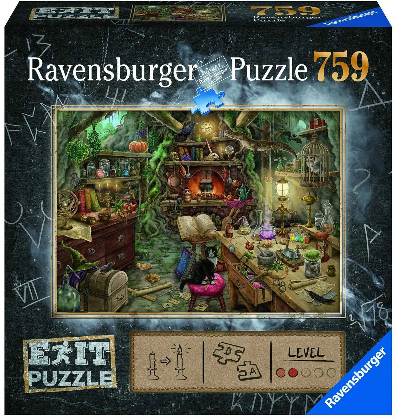 Pusle "Escape: The Witches Kitchen" 759 tk-108 Jigsaw Puzzles-Brain Games OÜ