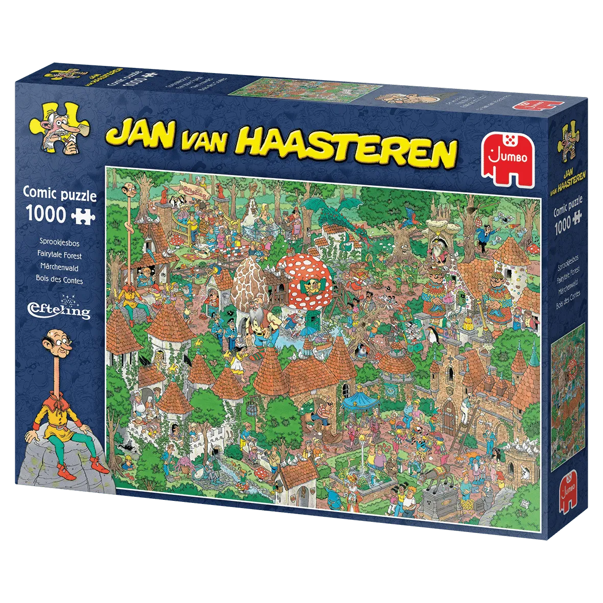 Pusle "Fairytale Forest" 1000 tk-108 Jigsaw Puzzles-Brain Games OÜ
