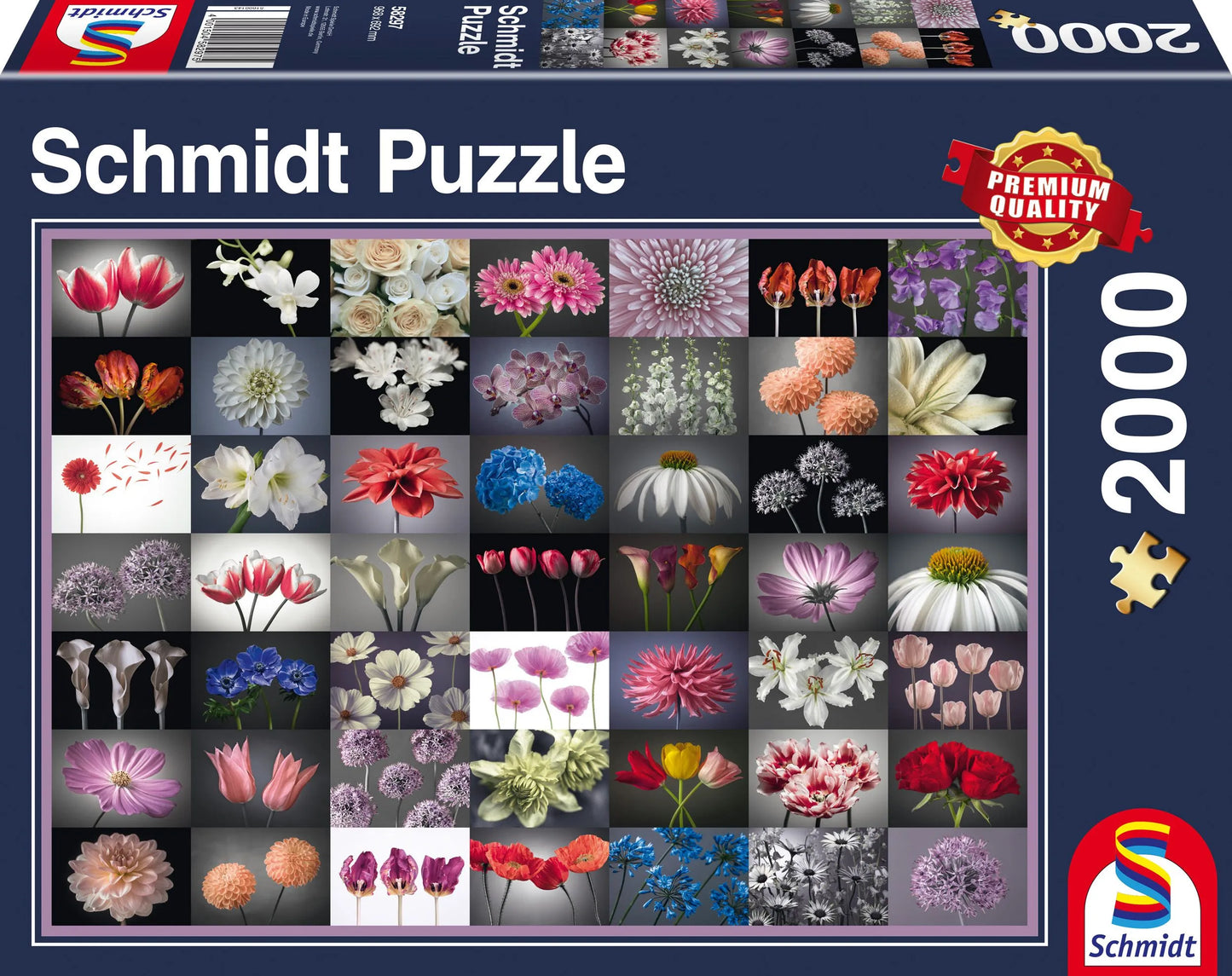 Pusle "Floral Greeting" 2000 tk-w008 WHSX Jigsaw Puzzles-Brain Games OÜ