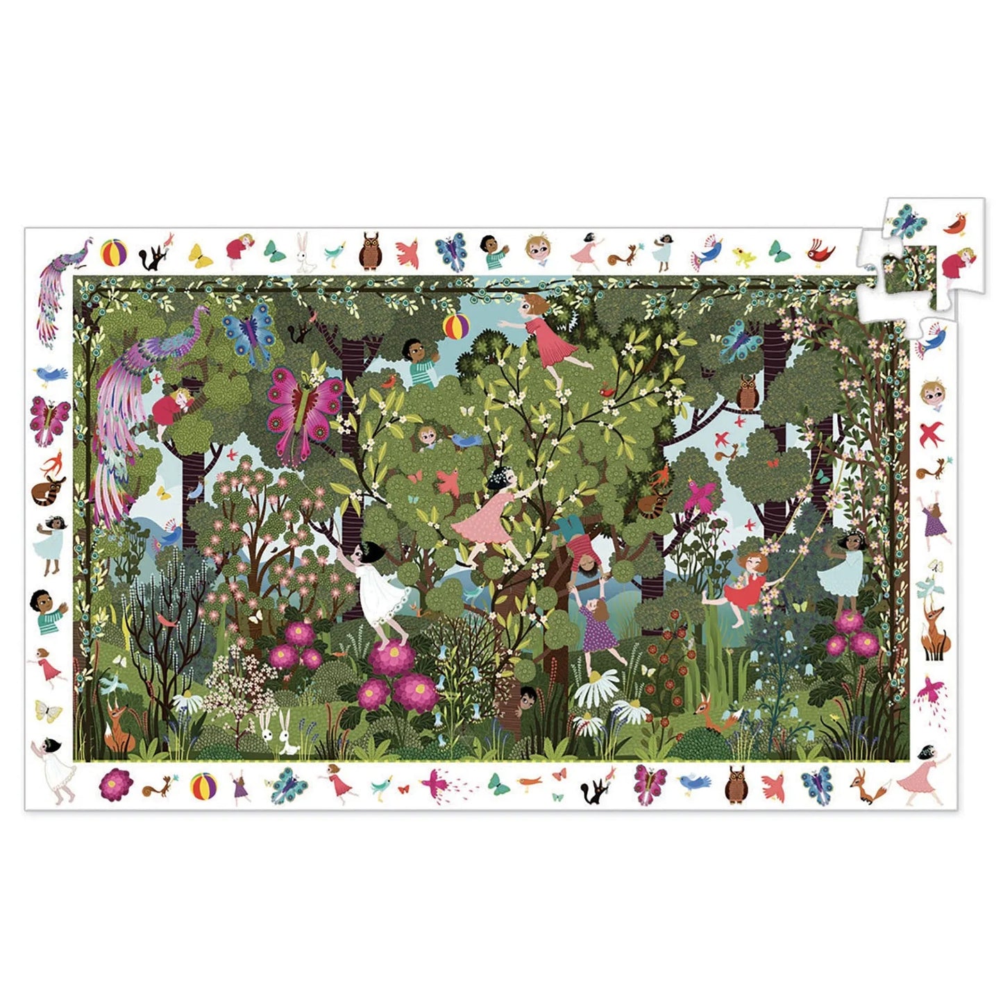 Pusle "Garden play time" 100 tk-011 Creativity & Brain Teasers-Brain Games OÜ