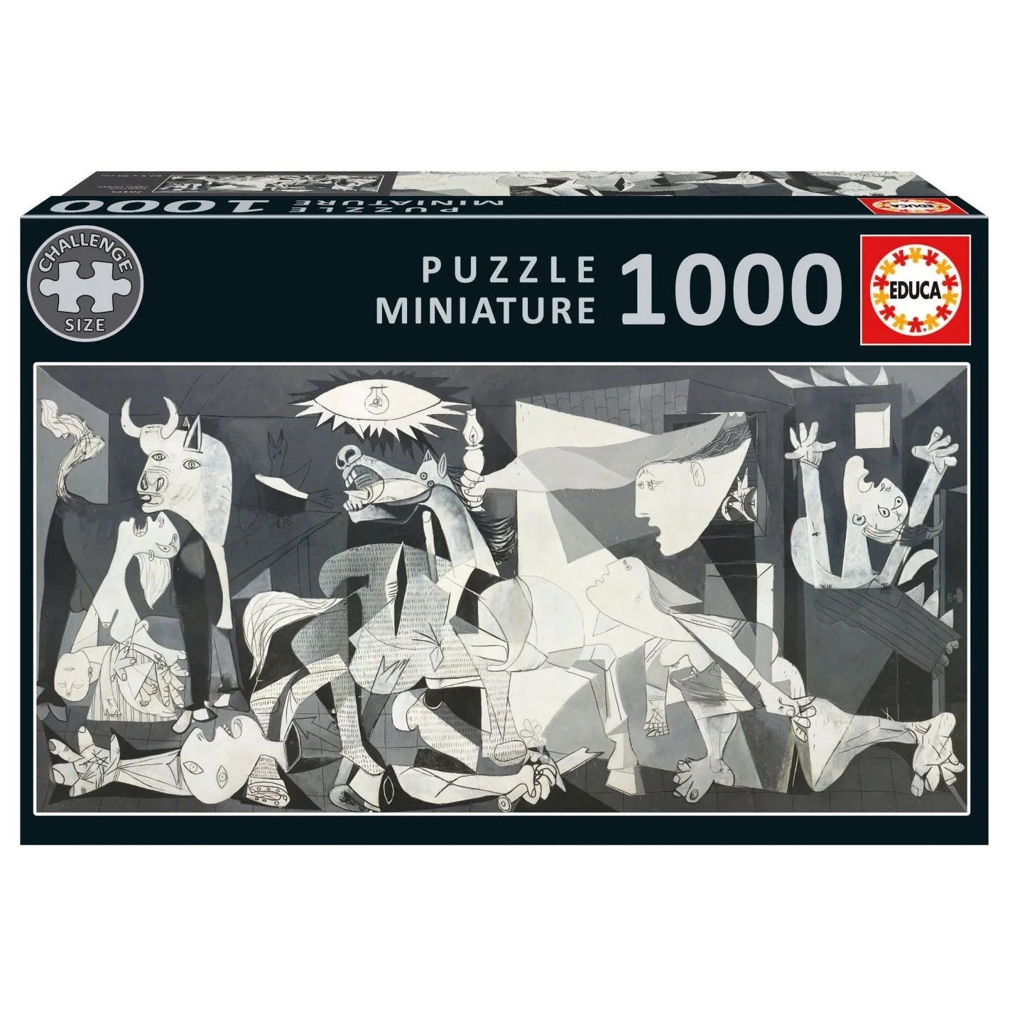 Pusle "Guernica, P. Picasso, Miniature" 1000 tk-w008 WHSX Jigsaw Puzzles-Brain Games OÜ