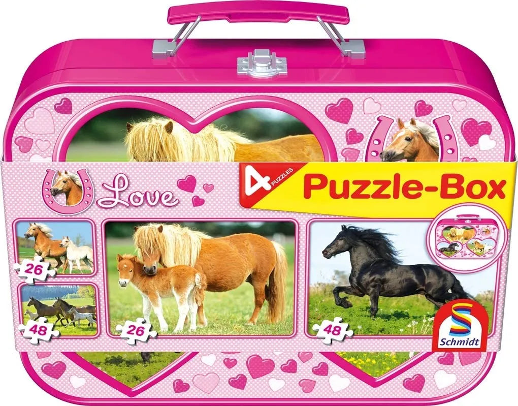 Pusle "Hobused" 2x26, 2x48-w008 WHSX Jigsaw Puzzles-Brain Games OÜ